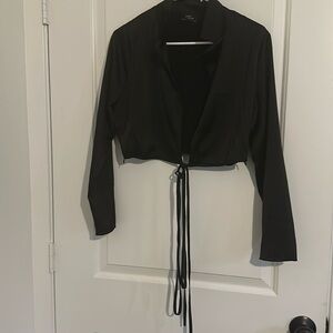 Crop top blouse | size L | Milk and Honey